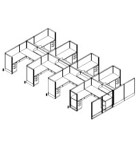 DiVi Value 6 and x 6 and, 50 and H Typical: Solution C - Cluster of Eight