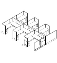 DiVi Value 6 and x 6 and, 50 and H Typical: Solution C - Cluster of Six