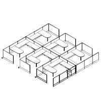 DiVi Value 8 and x 11 and, 42 and H Typical: Solution J - Cluster of Six