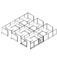 DiVi Value 8 and x 11 and, 50 and H Typical: Solution J - Cluster of Six