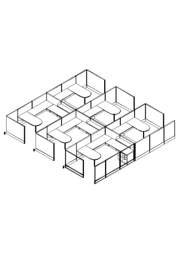 DiVi Value 8 and x 12 and, 50 and H Typical: Solution K - Cluster of Six