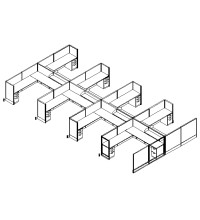 DiVi Value 8 and x 8 and, 50 and H Typical: Solution G - Cluster of Eight