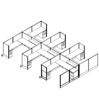 DiVi Value 8 and x 8 and, 50 and H Typical: Solution G - Cluster of Six