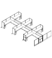 DiVi Value 9 and x 7 and, 50 and H Typical: Solution L - Cluster of Six