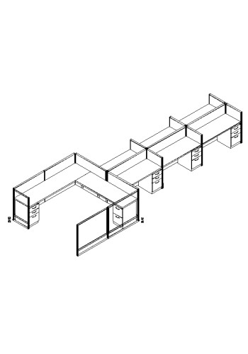 DiVi Value Office Worker 42 and H Typical: Solution M - Cluster of Six