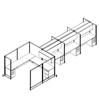 DiVi Value Office Worker HiLo Typical: Solution M - Cluster of Six