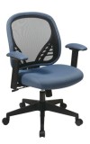 Blue Mist Mesh Seat Managers Chair