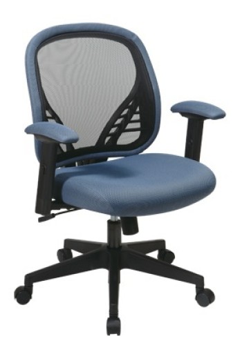 Blue Mist Mesh Seat Managers Chair