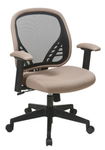 Latte Mesh Seat Managers Chair