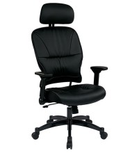 Eco Leather Seat and Back Managers Chair with Headrest