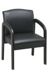 Espresso Wood Guest Chair (MWD388)