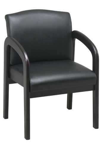 Espresso Wood Guest Chair (MWD388)