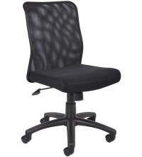 Fabric Armless Mesh Chair (MB6105)