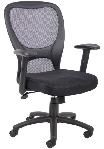 Fabric Mesh Chair with Adjustable Arms (MB6508)