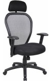 Fabric Mesh Chair with Headrest (MB6608-HR)
