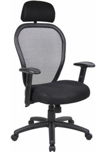 Fabric Mesh Chair with Headrest (MB6608-HR)