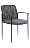 Gray Mesh Stack Guest Chair (MB6909-GY)