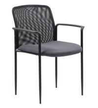 Gray Mesh Stack Guest Chair (MB6909-GY)