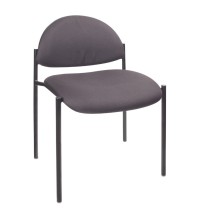 Grey Fabric Armless Stack Guest Chair (MB9505-GY)