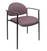 Grey Fabric Stack Guest Chair (MB9501-GY)