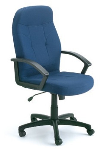 High Back Blue Fabric Executive Chair (MB8801-B)