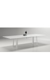 Kai 11 and Rectangular Conference Table/Metal Legs