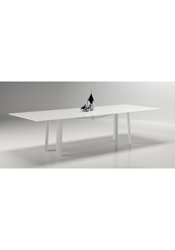 Kai 14 and Rectangular Conference Table/Metal Legs