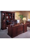 Keswick 72 and  Executive Desk with Credenza and Hutch