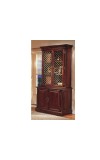 Keswick Executive Two-Door Cabinet with Wire Mesh Doors Hutch