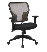 Latte Back with Mesh Seat Chair