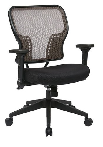 Latte Back with Mesh Seat Chair