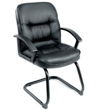 Leather Executive Mid-Back Guest Chair (MB7309)