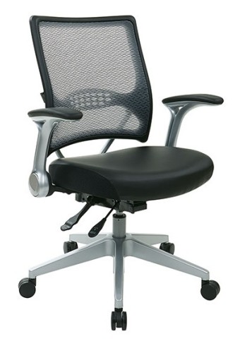 Light Back and Eco Leather Seat Managers Chair