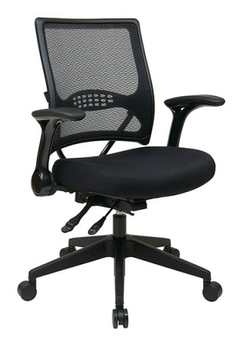 Light Back and Mesh Seat Managers Chair