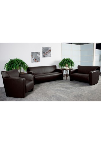 Majesty Series Reception Set in Brown (MF-222-SET-BN-GG)