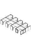 Matrix Value 5 and x 5 and, 42 and H Typical: Solution B - Cluster of Eight