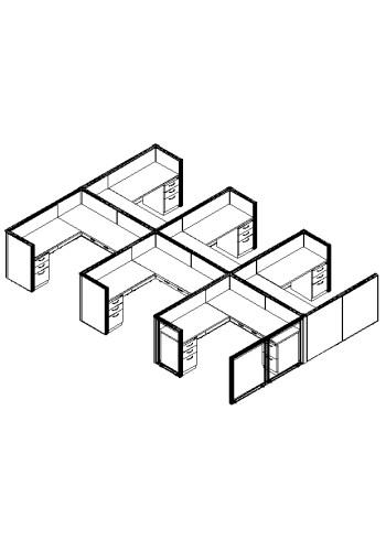 Matrix Value 6 and x 6 and, 42 and H Typical: Solution C - Cluster of Six
