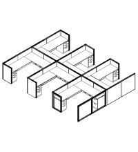 Matrix Value 6 and x 7 and, 42 and H Typical: Solution D - Cluster of Six