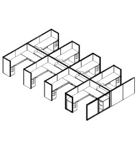 Matrix Value 6 and x 7 and, 50 and H Typical: Solution D - Cluster of Eight