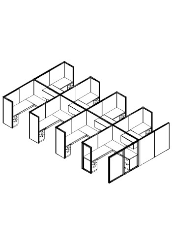 Matrix Value 6 and x 7 and, 66 and H Typical: Solution D - Cluster of Eight