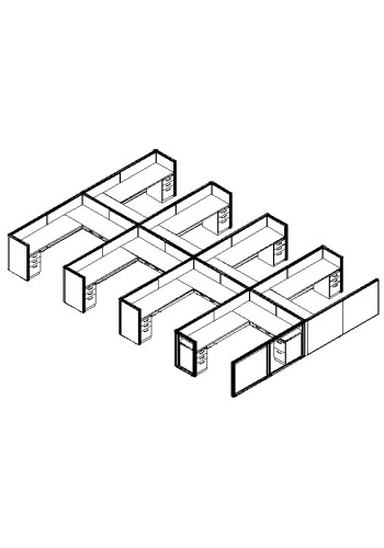 Matrix Value 6 and x 8 and, 42 and H Typical: Solution E - Cluster of Eight