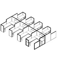 Matrix Value 6 and x 8 and, HiLo Typical: Solution E - Cluster of Eight