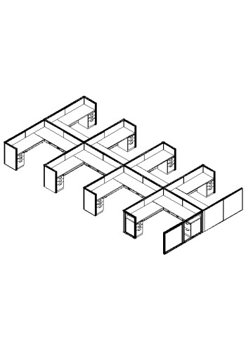 Matrix Value 7 and x 7 and, 42 and H Typical: Solution F - Cluster of Eight