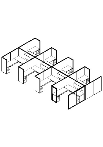 Matrix Value 7 and x 7 and, 66 and H Typical: Solution F - Cluster of Eight