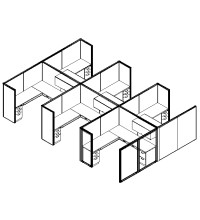 Matrix Value 7 and x 7 and, 66 and H Typical: Solution F - Cluster of Six