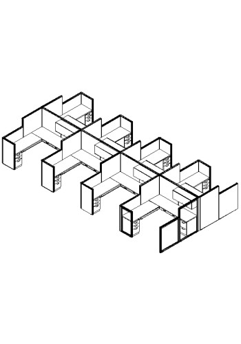 Matrix Value 7 and x 7 and, HiLo Typical: Solution F - Cluster of Eight