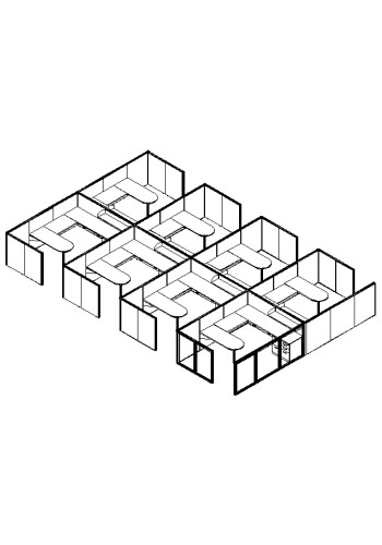 Matrix Value 8 and x 10 and, 50 and H Typical: Solution I - Cluster of Eight