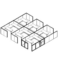 Matrix Value 8 and x 10 and, 50 and H Typical: Solution I - Cluster of Six