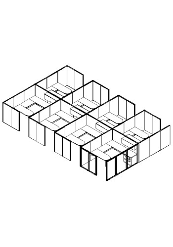 Matrix Value 8 and x 10 and, 66 and H Typical: Solution I - Cluster of Eight
