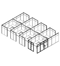 Matrix Value 8 and x 10 and, 82 and H Typical: Solution A - Cluster of Eight